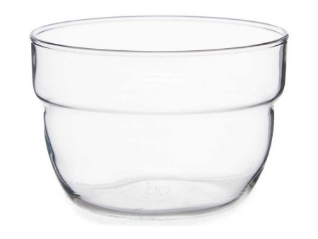 Bowl Motto 6 Units 200 ml Transparent Glass Discount