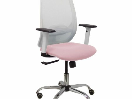 Office Chair Cilanco P&C 354CRRP White Pink Discount