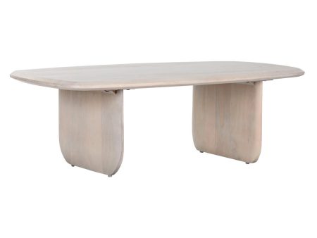 Centre Table Home ESPRIT White 137 x 76 x 45 cm Online now