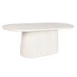 Dining Table Home ESPRIT White Mango wood 200 x 100 x 75 cm Online