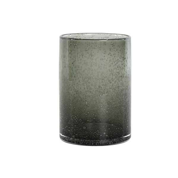 Vase Home ESPRIT Green Crystal Modern 11,5 X 11,5 X 17,2 cm For Sale