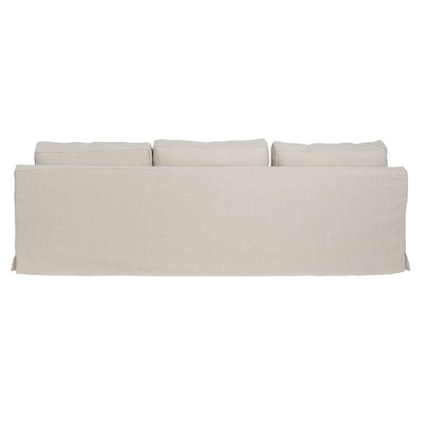 Sofa Cream 260 x 100 x 83 cm Online