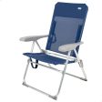 Beach Chair Aktive Navy Blue 47 x 94 x 60 cm (4 Units) For Sale