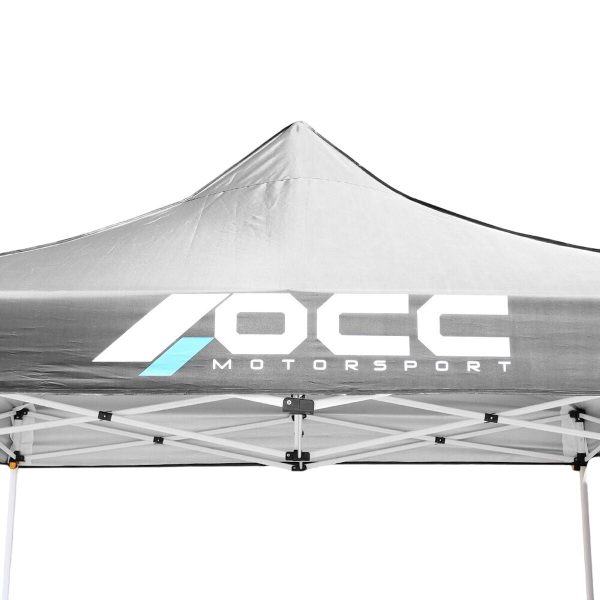 Carp OCC Motorsport OCCCARP04 Racing Grey Polyester 420D Oxford 3 x 3 m For Sale