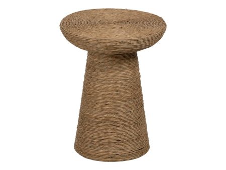 Side table RATÁN Beige 41 x 41 x 51 cm For Cheap