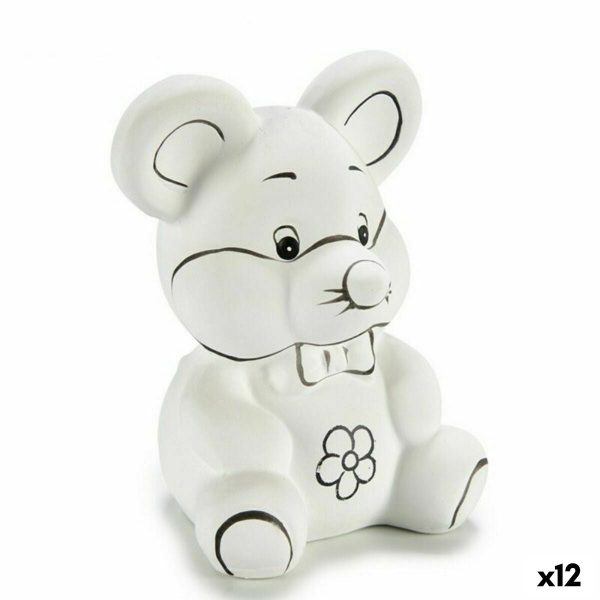 Money box 8 x 12,5 x 9,5 cm Ceramic (12 Units) Supply