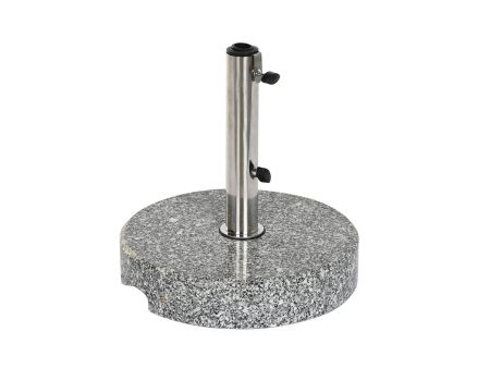 Base for beach umbrella DKD Home Decor Grey Stainless steel Granite (38 x 38 x 41 cm) on Sale