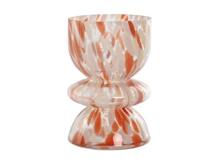 Vase Home ESPRIT Cream Terracotta Crystal Modern 16 x 16 x 24 cm For Cheap