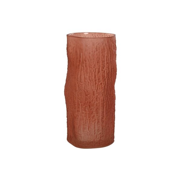 Vase Home ESPRIT Terracotta Crystal Modern 14 x 14 x 31,5 cm For Cheap