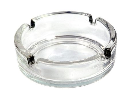 Ashtray Classic Transparent Crystal Ø 10,5 cm Supply