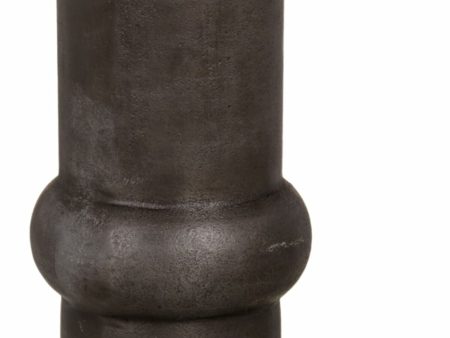 Vase Black Aluminium For Sale