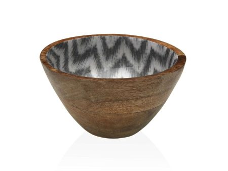 Bowl Versa Chevron Bamboo Porcelain Mango wood Cheap