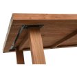 Dining Table Home ESPRIT Teak 220 x 100 x 76 cm Fashion