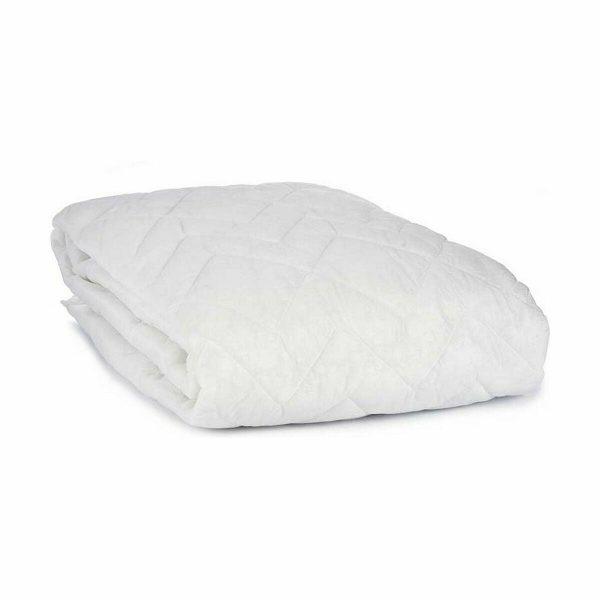 Mattress protector White 150 x 190 cm (6 Units) Online now