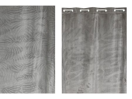 Curtain Home ESPRIT Light grey 140 x 280 cm Hot on Sale