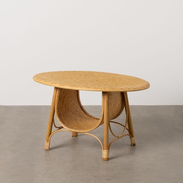 Centre Table RATÁN Natural 81 x 51 x 47,5 cm Hot on Sale