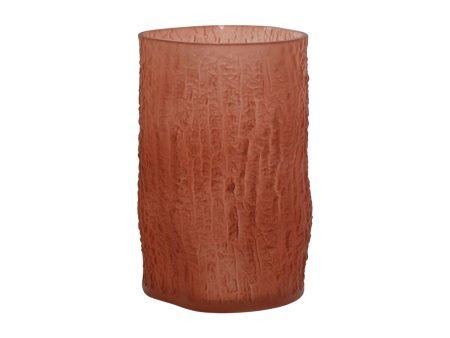 Vase Home ESPRIT Terracotta Crystal Modern 14 x 14 x 21 cm Online