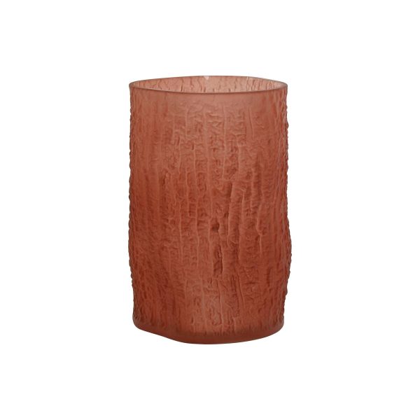 Vase Home ESPRIT Terracotta Crystal Modern 14 x 14 x 21 cm Online