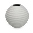 Vase Grey Ceramic 25 x 25 x 25 cm (3 Units) Sphere Cheap