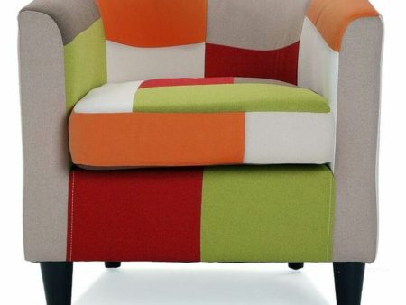 Armchair Versa Patchwork  62 x 56 x 64 cm on Sale