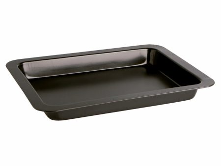 Baking tray Quid Sweet Grey Black Metal 36 x 24 x 4 cm (12 Units) Online