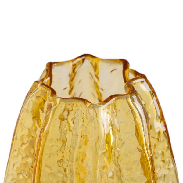 Vase Yellow Crystal Supply