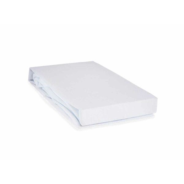 Mattress protector White 135 x 195 cm (6 Units) Fashion