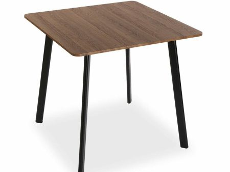 Table Versa Klaudia Wood Metal Melamin MDF Wood 80 x 75 x 80 cm Cheap