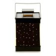 LED Lantern Black Mirror 12,5 x 18,5 x 12,5 cm Supply