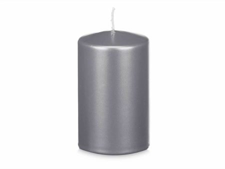 Candle Acorde 92545 Silver 9 x 15 x 9 cm (12 Units) Supply