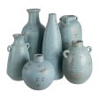 Vase Turquoise Terracotta 25 x 27 x 45 cm on Sale