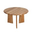 Centre Table Natural 75 x 75 x 45 cm Online now