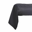 Pillowcase TODAY Essential Black 45 x 185 cm Anthracite Online Hot Sale