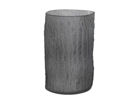 Vase Home ESPRIT Grey Crystal Modern 13 x 13 x 21 cm Online now