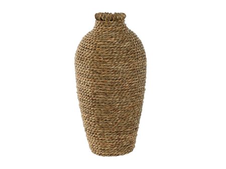 Vase Home ESPRIT Natural Tropical 15 x 15 x 32 cm Sale