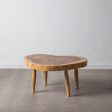 Centre Table Natural 70 x 70 x 45 cm Online Sale