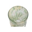 Vase Home ESPRIT Green Cream Crystal Modern 16 x 16 x 24 cm Online now