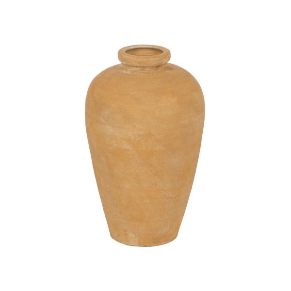 Vase Yellow Ceramic 27 x 27 x 40 cm Sale