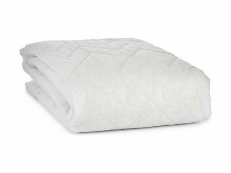 Mattress protector White 135 x 190 cm (6 Units) Online now