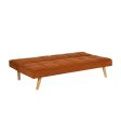 Sofabed Orange 175 x 84 x 73 cm Cheap