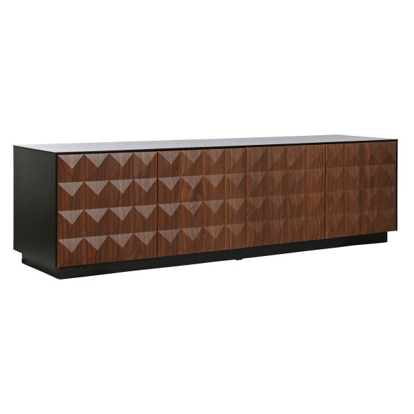 TV furniture Home ESPRIT Brown Black 161,2 X 40 X 45,5 cm Hot on Sale