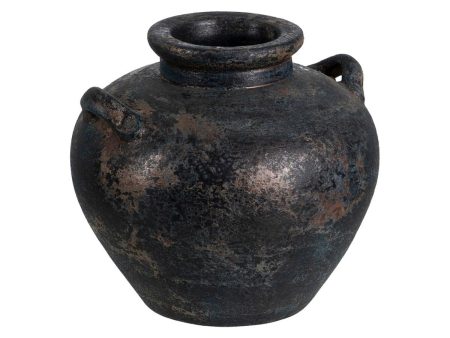 Vase Brown Terracotta 26 x 28 x 22 cm Hot on Sale