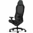 Office Chair Fractal Black Fashion