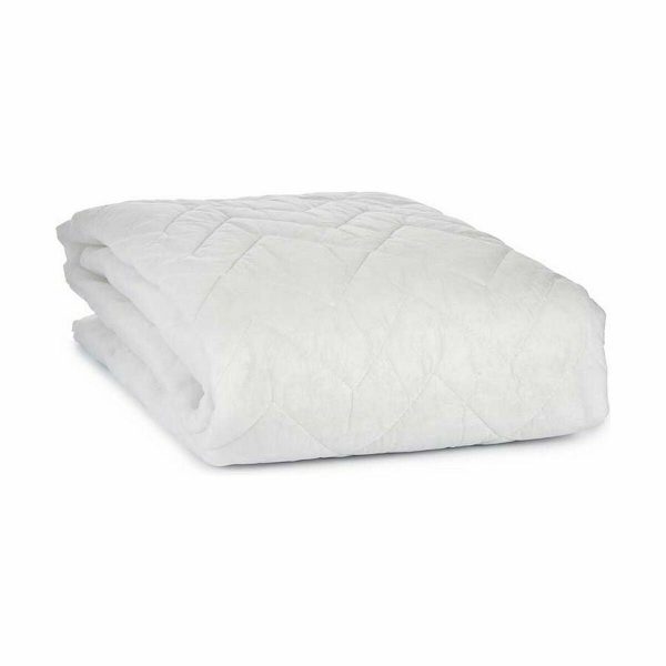 Mattress protector White 135 x 190 cm (6 Units) Online now