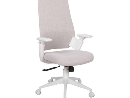 Office Chair White Beige 67,5 x 62 x 114,5 cm Discount