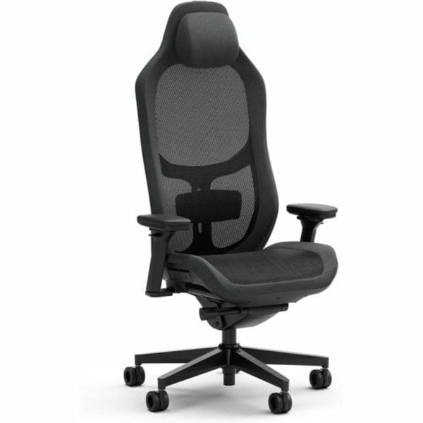 Office Chair Fractal Black Fashion