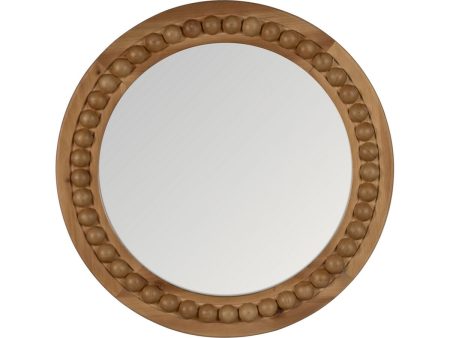 Wall mirror Natural 50,5 x 3 x 50,5 cm Online