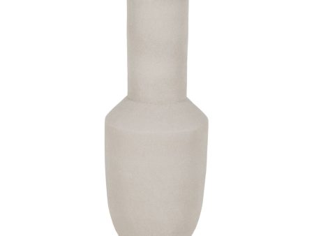 Vase White Ceramic 24 x 24 x 60 cm Fashion