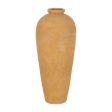 Vase Yellow Ceramic 34 x 34 x 80 cm Sale