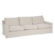 Sofa Cream 260 x 100 x 83 cm Online